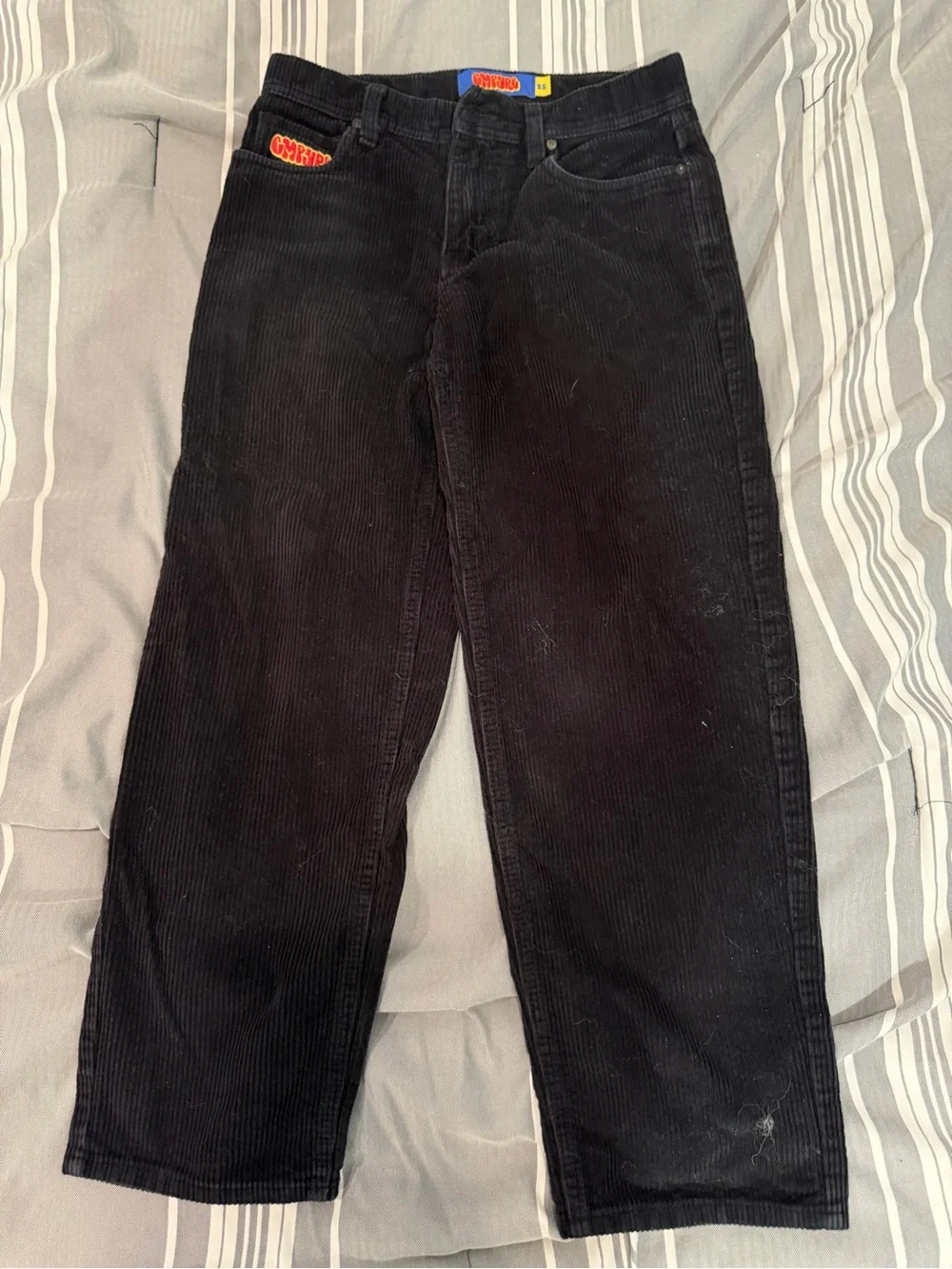 Empyre Black Corduroy Boy’s Casual Pants